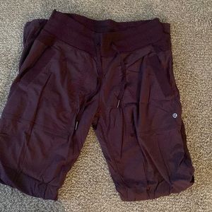LULULEMON (lined) dance studio pants, size 6